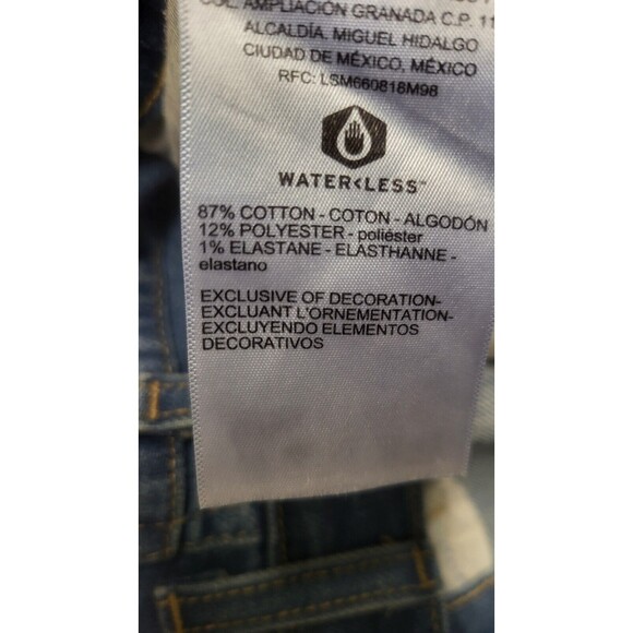 Signature By Levi Heritage Highrise Womens Straight Leg Jeans Size 20 - Picture 9 of 9